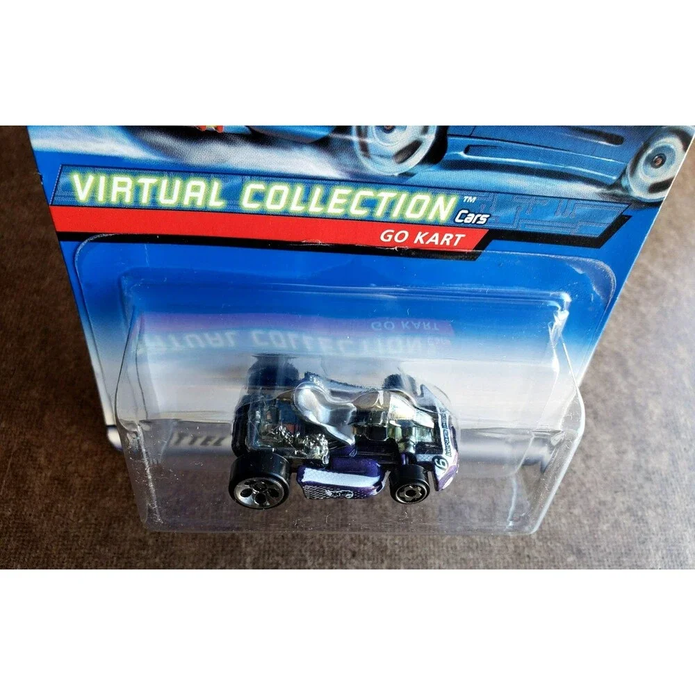 2000 Hot Wheels GO KART Metallic Purple VIRTUAL COLLECTION CARS 151 Diecast 1:64
